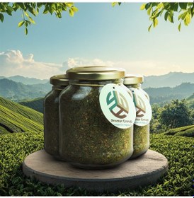 Resim Doğal Cam Kavanoz Filistin Zahter 150 Gr X3 Adet 