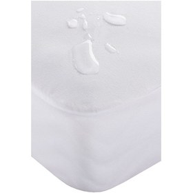 Resim Divanev Sıvı Geçirmez Fitted Alez 160x200 Cm Pamuk Fitted Alez Çift Kişilik Beyaz 