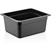 Resim GastroPlast Gn1/2-200 Mm Polikarbon Gastronom Küvet, Siyah 