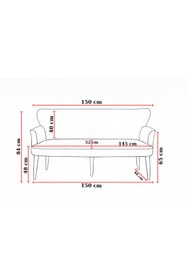 Resim Azra Mobilya Acı Kahve Deri Chester Tarz Koltuk Takımı Modern Tasarım Dayanıklı Ahşap Ayaklı Oturma Grubu (3+1+1) 