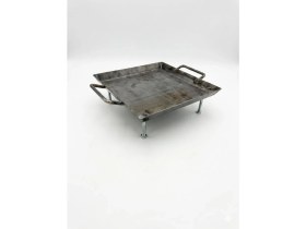 Resim FORMVİA Ocak Üstu Gözleme, Kavurma ve Mangal Sacı 35CM Orta Boy 