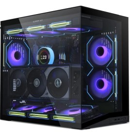 Resim Lian Li O11 Dynamic Mini V2 Siyah Mid-Tower Kasa (G99.O11DMIV2X.00) 