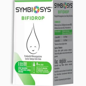 Resim Symbiosys Bifidrop Probiyotik Damla 8 ml 