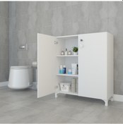 Resim Kenzlife mutfak dolabı çilem 088*070*032 byz kilitli ayaklı banyo 