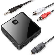Resim Cbtx Bluetooth Kablosuz Çift Fiber Ses Alıcı Verici Bluetooth Adaptörü 