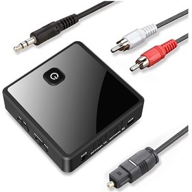 Resim Cbtx Bluetooth Kablosuz Çift Fiber Ses Alıcı Verici Bluetooth Adaptörü 