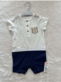 Resim Penye Golf Tulum Lacivert 