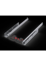 Resim Samet Slidea Frenli Mandallı 400 18 Mm Çekmece Rayı Kısmi Acılım Mandal Dahil 