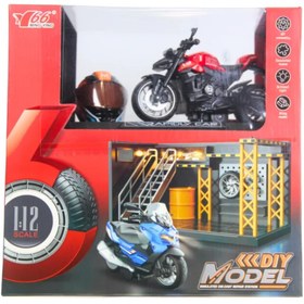 Resim Angel Of Life 1/12 Motosiklet Ducati Street Fighter PB 3R Sesli 