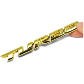 Resim Turbo Golden Bagaj Yazısı 3m 3d Abs Renault Vel Satis 