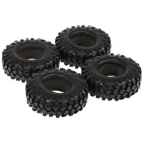 Resim 4 Adet 96mm Kaya Tırmanış Lastiği - 1.9 Jant İçin 1/10 Rc Off-road Araçlar 