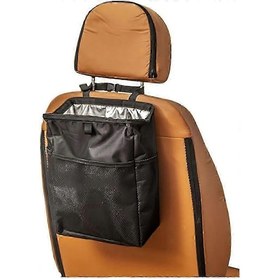 Resim Büyük Kapasiteli Asılı Araba Çöp Torbası, Sedan Suv Kamyonet Karavan Açık Hava Kamp Seyahatleri İçin Sızdırmaz Katlanabilir Çöp Kutusu - Kaiyi 