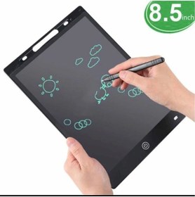 Resim Genel Markalar Siyah 8.5 Inç Lcd Digital Çocuk Yazı Çizim Tableti - Siyah 