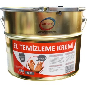 Resim Akbel 10 kg El Temizleme Kremi Granüllü Temizlik Kimyasalı Türkiye Menşeli Etkili Temizlik 