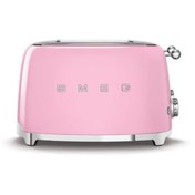 Resim SMEG 50'S Style Retro TSF03PKEU Pembe Ekmek Kızartma Makinesi 