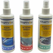 Resim Kraftvoll KIŞLIK SPREY SET (BUĞU ÖNLEYİCİ/BUZ ÇÖZÜCÜ/YAĞMUR KAYDIRICI) (250 ml ) 