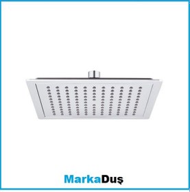 Resim Itimat Kare Krom Tepe Duş Başlığı Krom 