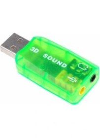 Resim Platoon PLH-112 USB Ses Kartı Yeşil 