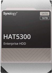 Resim SYNOLOGY HAT5300-16T DSK 3.5'' 16TB 7200RPM SATA6 256MB SİYAH Dahili Disk 