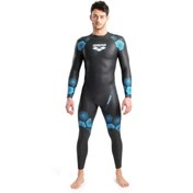 Resim Arena Powerskin Thunder Wetsuit Erkek Siyah Yarış Mayosu 005631510 