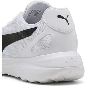 Resim Puma Softride Cosmis Lt Erkek Beyaz Siyah Spor Ayakkabı 400235-02 Beyaz - Siyah 