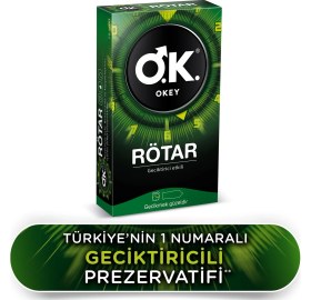 Resim Okey Prezervatif 3'lü Paket Hisset - Rötar - Sımsıkı 
