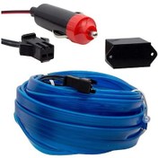 Resim Powermaster 5 Metre Mavi Araç İçi Neon İp Aydınlatma 