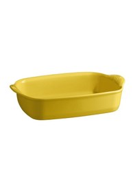 Resim Emile Henry Fırın Kabı Dikdörtgen 30 X 19 Cm - Mat Sarı/provence Yellow Mat Sarı 
