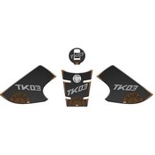 Resim Kuba Tk 03 Tank Pad + Yan Pad Turuncu 554688398 