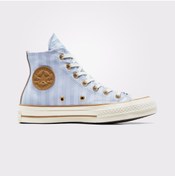 Resim Converse Chuck 70 Herringbone Stripe Kadın Mavi Sneaker 