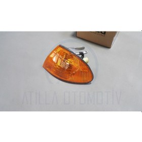 Resim BMW 3 SERİSİ E46 98-01 SEDAN-WAGON ÖN SİNYAL SARI SOL DEPO 