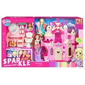 Resim Sparkle Bella Princess Eğlenceli Kale Seti 