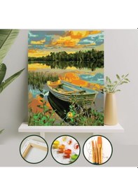 Resim Sayılarla Boyama Tuval Seti 40X50 Cm - Sandal 
