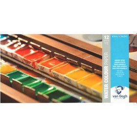 Resim Talens Van Gogh Cold Press Sulu Boya Defteri Blok 300 G 21x42 