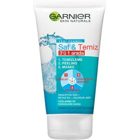 Resim Garnier saf & temiz 3'ü 1 arada 150ml 
