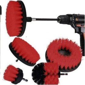 Resim Pars Matkap Uyumlu Uzatma Aparatlı Temizleme Fırça Seti 6 Parça K/s 