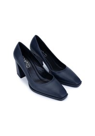 Resim Tamer Tanca Kadın Vegan Lacivert Topuklu Ayakkabı 932 1180 Bn Ayk Sk23/24 Lacı Cılt Lacivert 
