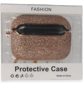 Resim Hobilinka Airpods 3 (3.nesil) Spell Simli Kılıf - Rose Gold 