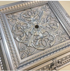 Resim DİECOR Led Döşenebilir Saray Tavan Avize Göbeği 