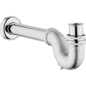 Resim VitrA A45118 Lavabo Sifonu, P Tipi, Krom 