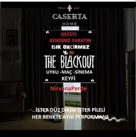 Resim Brillant Blackout %100 Karartma Güneşlik Ve Fon Perde 32 Renk 