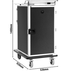 Resim Banket Arabası - Soğuk 12x GN 1/1 