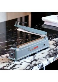 Resim 20 Cm Masaüstü Poşet Yapıştırma Maknesi Metal Gövde 