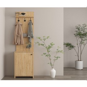 Resim Safir Meşe Portmanto 