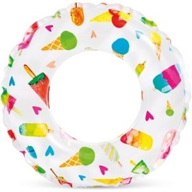 Resim Intex Baskılı Simit 61 cm 6-10 Yaş 