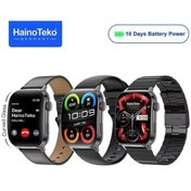 Resim DigiMonster Haino Teko 14 Akıllı Saat Amoled Ekran Bluetooth Arama 10 Gün Batarya IP67 3 Farklı Kordon Tipi 