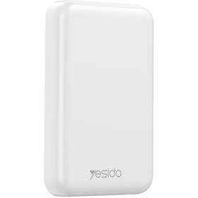 Resim Yesido YP29 5.000 mAh Kablosuz Şarjlı MagSafe Powerbank Beyaz 
