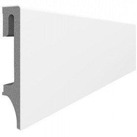 Resim Espumo Suya Dayanıklı Süpürgelik 10 cm - 2,40 Metre - Beyaz - ESP 