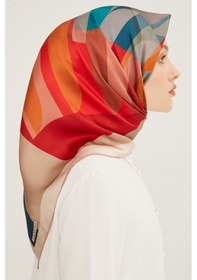 Resim Armine İpek Eşarp 8901d Twill Nostalji - 90x90 / 38 