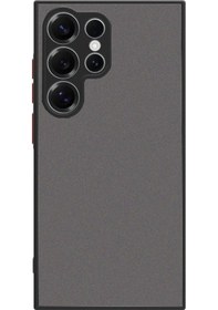 Resim Gld-spt- Newface Samsung Uyumlu Galaxy S25 Ultra Kılıf Montreal Silikon Kapak - Siyah 